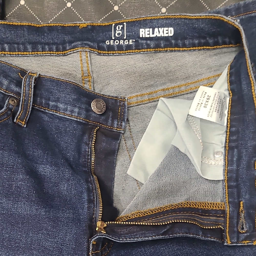 George Men's Relaxed Denim Jeans